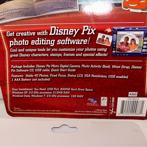 Disney Pixar Cars Digital Camera - Picture 2 of 6